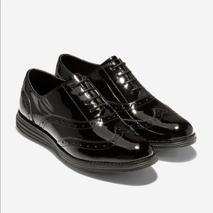Cole Haan Originalgrand patent wingtip Oxford sz 8